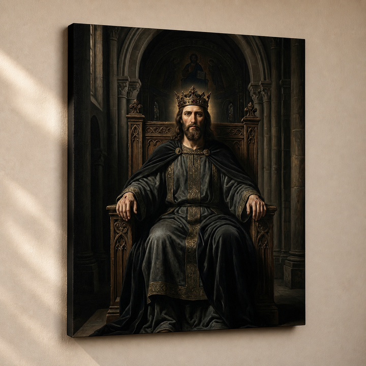 Christ the King Canvas Wall Art