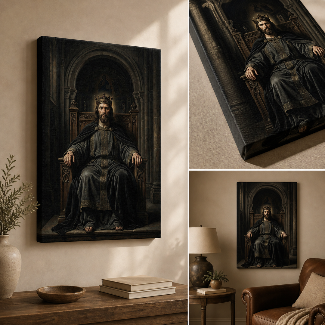 Christ the King Canvas Wall Art
