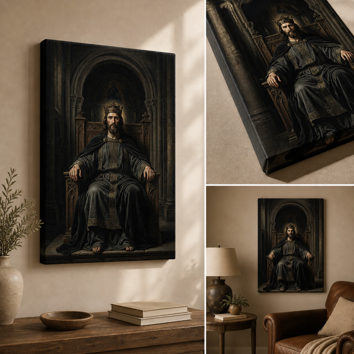 Christ the King Canvas Wall Art