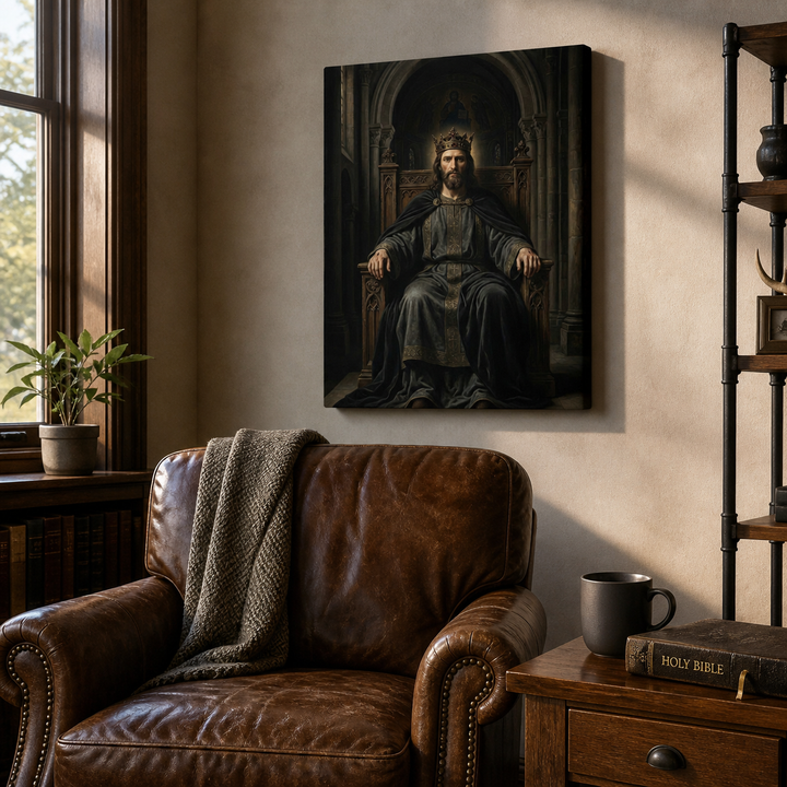 Christ the King Canvas Wall Art
