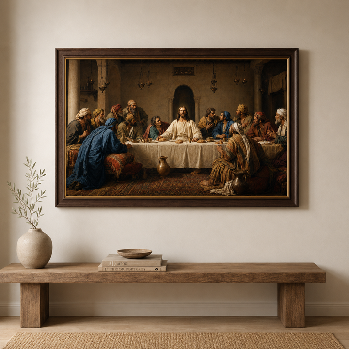 The Last Supper Fine Art Print | Christian Wall Art Giclée Print
