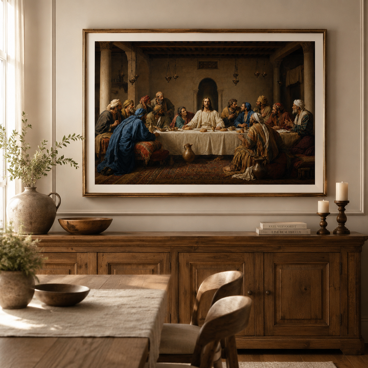 The Last Supper Fine Art Print | Christian Wall Art Giclée Print