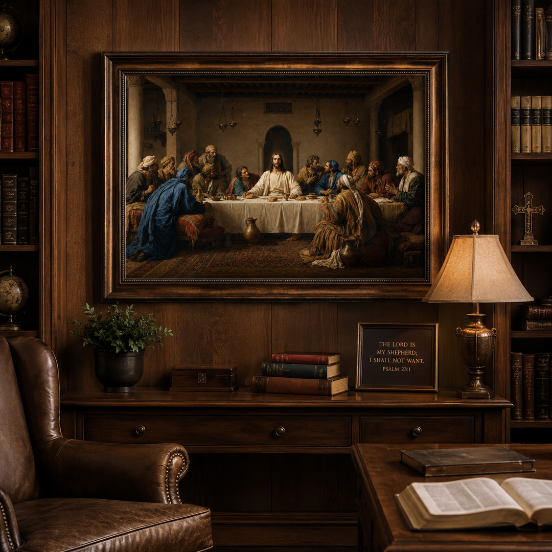 The Last Supper Fine Art Print | Christian Wall Art Giclée Print