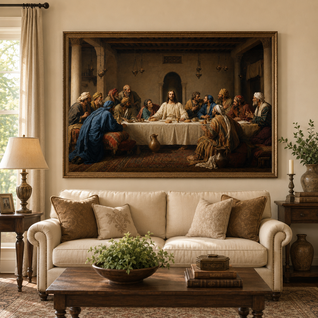 The Last Supper Fine Art Print | Christian Wall Art Giclée Print