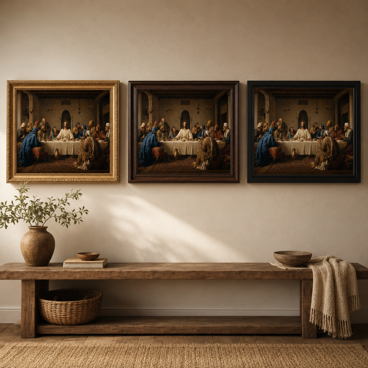 The Last Supper Fine Art Print | Christian Wall Art Giclée Print