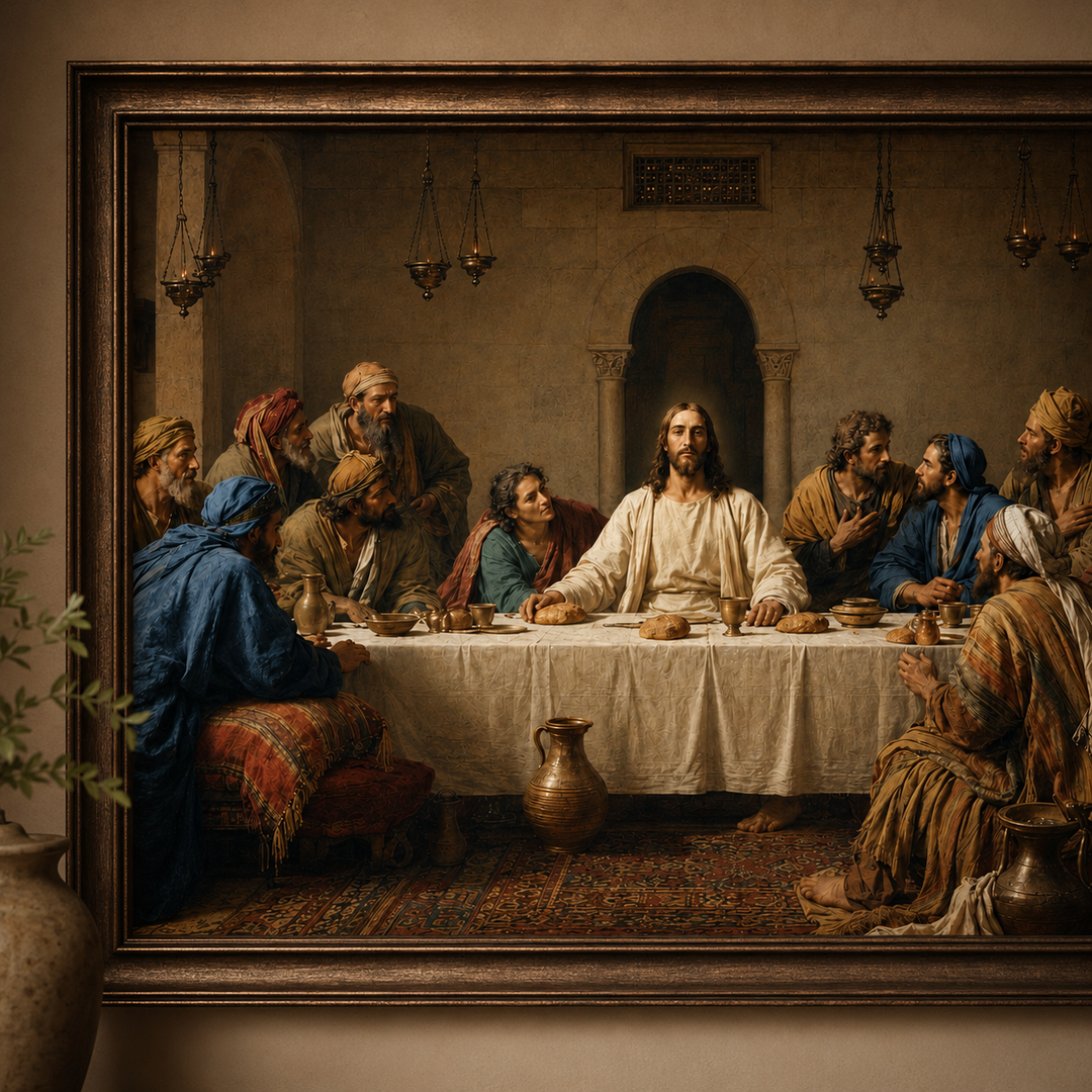 The Last Supper Fine Art Print | Christian Wall Art Giclée Print