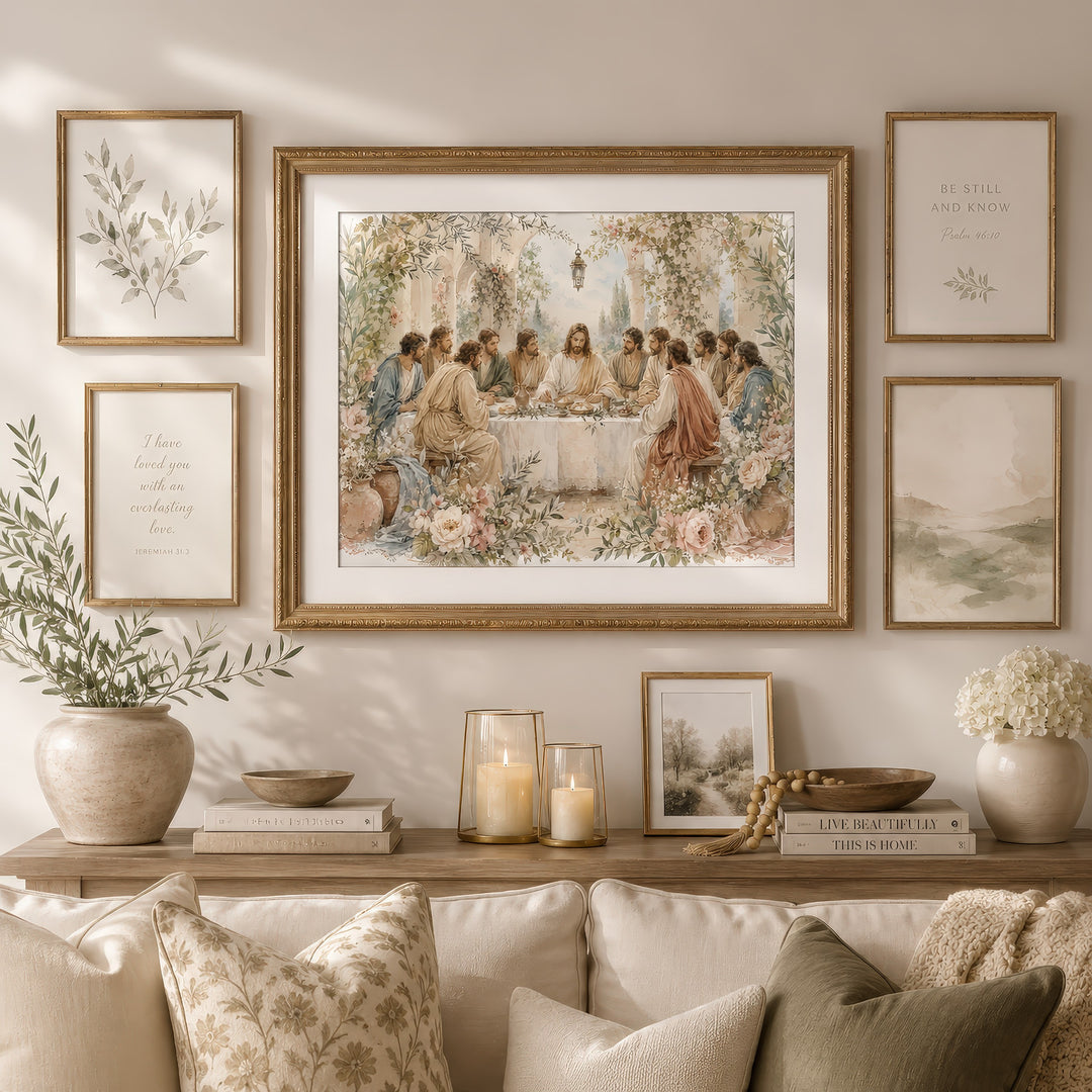 The Last Supper Botanical Fine Art Giclée Print