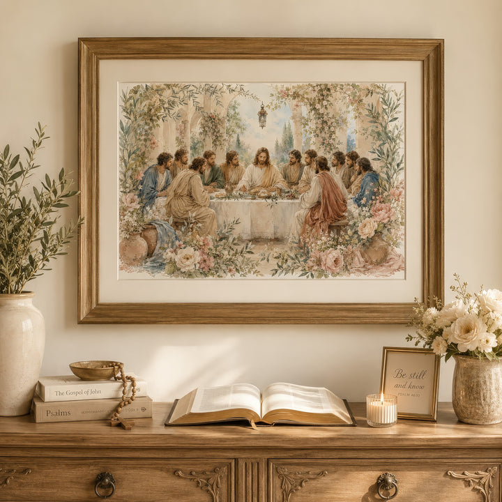 The Last Supper Botanical Fine Art Giclée Print