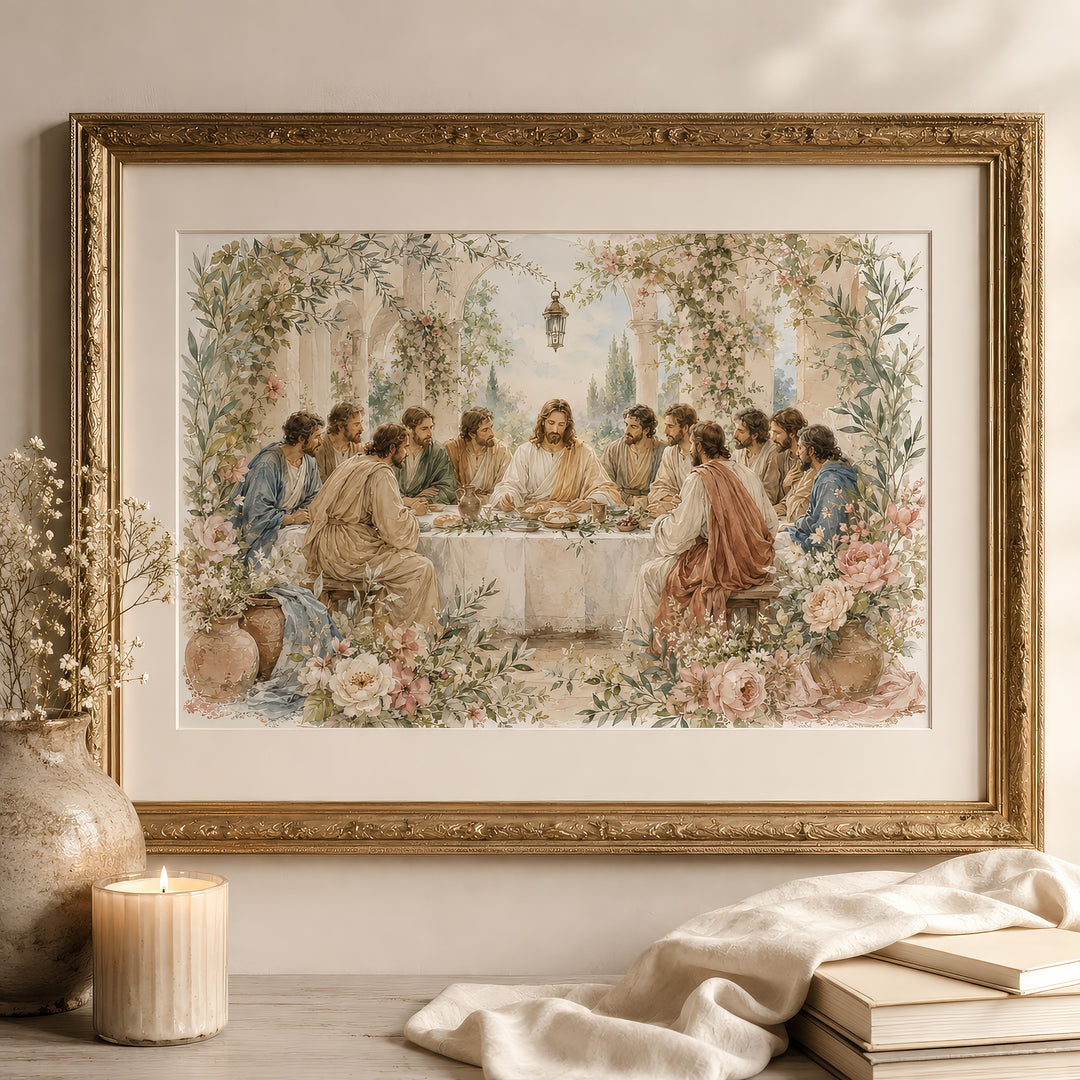 The Last Supper Botanical Fine Art Giclée Print