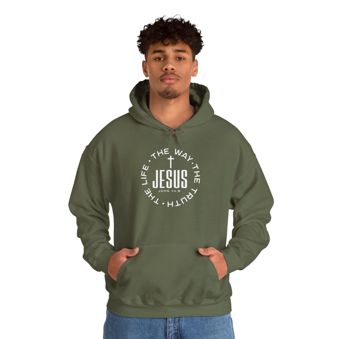 Jesus - The Way, The Truth, and The Life Hoodie