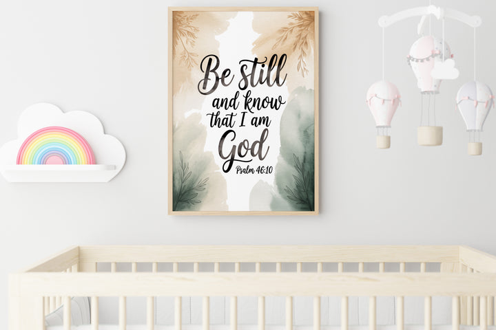 Be Still - Free Digital Print (Psalm 46:10)