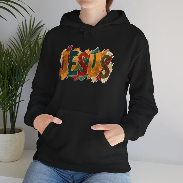 Fall Harvest Jesus Hoodie Sweatshirt - Rustic Autumn Faith Apparel