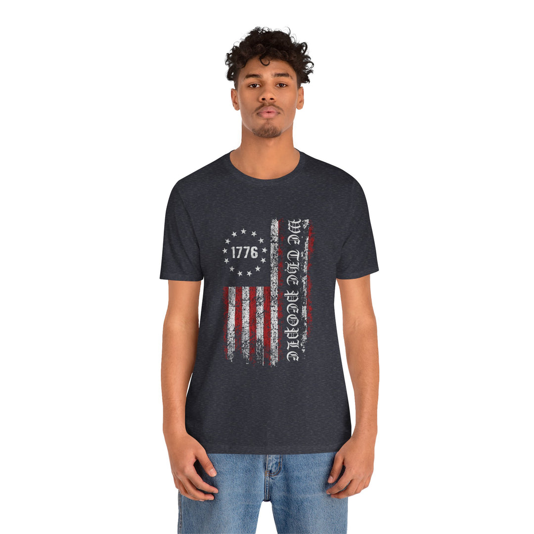 Patriotic Vintage Tee, 4th of July Shirt, Independence Day Gift, Unisex Graphic Tee, American Flag T-Shirt, Casual Wear