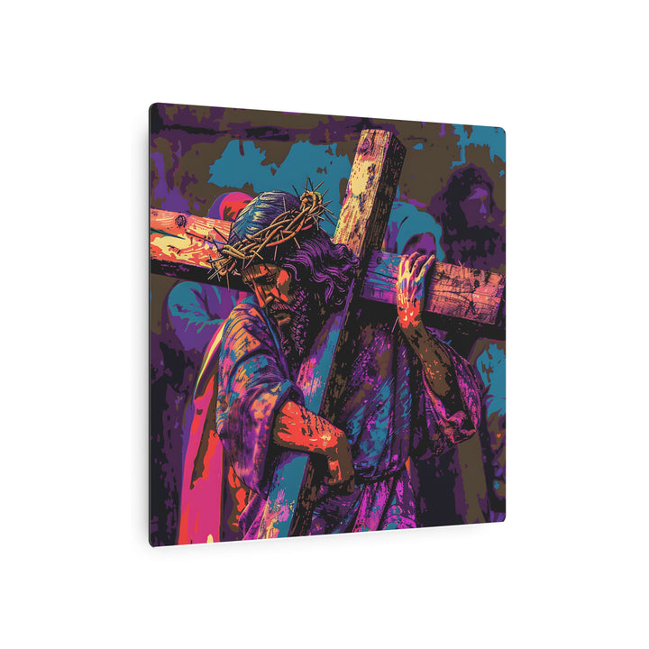 Love’s Burden – Christian Metal Wall Art