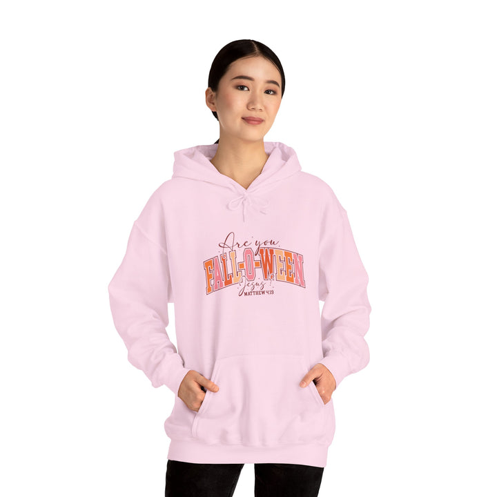 Fall-O-Ween Hoodie Sweatshirt - Matthew 4:19 Retro Style Design