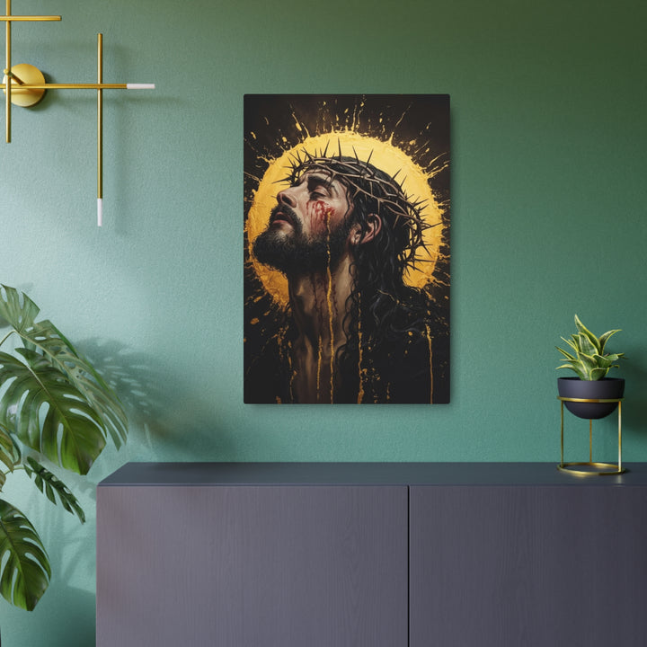 The Agony of Christ - Garden of Gethsemane Metal Wall Art