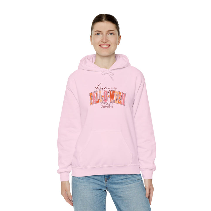Fall-O-Ween Hoodie Sweatshirt - Matthew 4:19 Retro Style Design