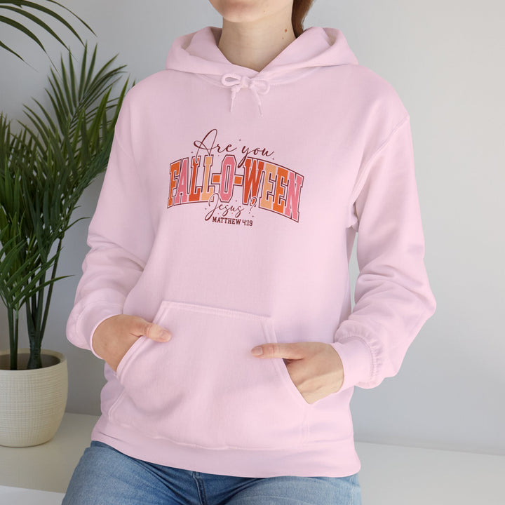 Fall-O-Ween Hoodie Sweatshirt - Matthew 4:19 Retro Style Design