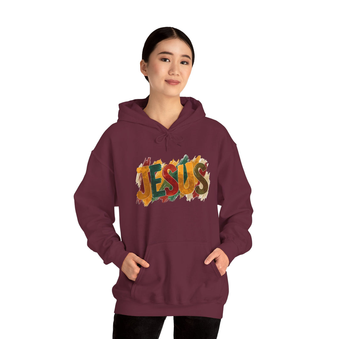 Fall Harvest Jesus Hoodie Sweatshirt - Rustic Autumn Faith Apparel