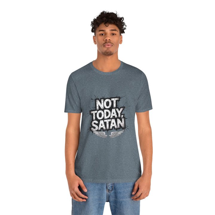 Not Today, Satan – Bold Christian Spiritual Warfare Shirt
