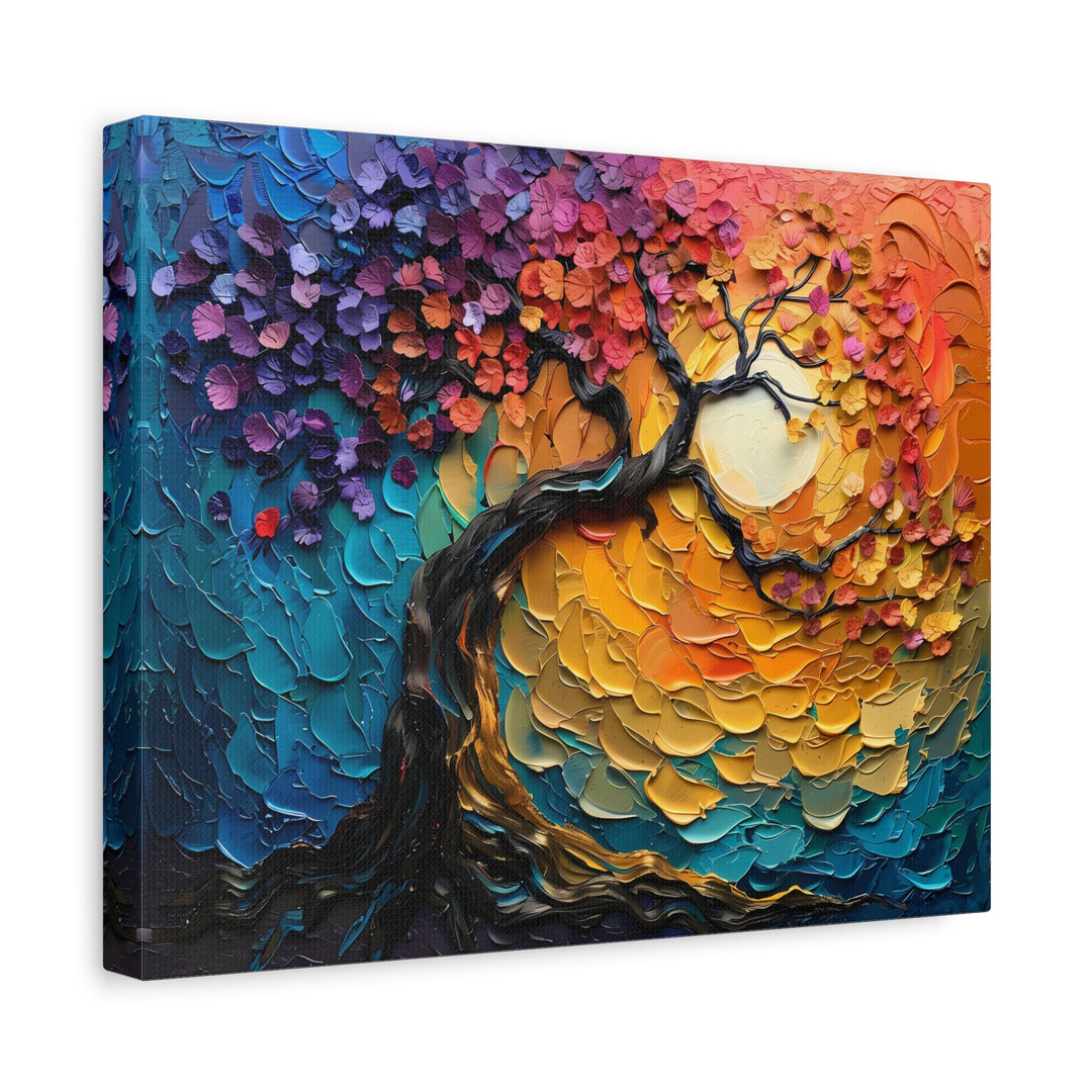 Vibrant Tree Art Canvas