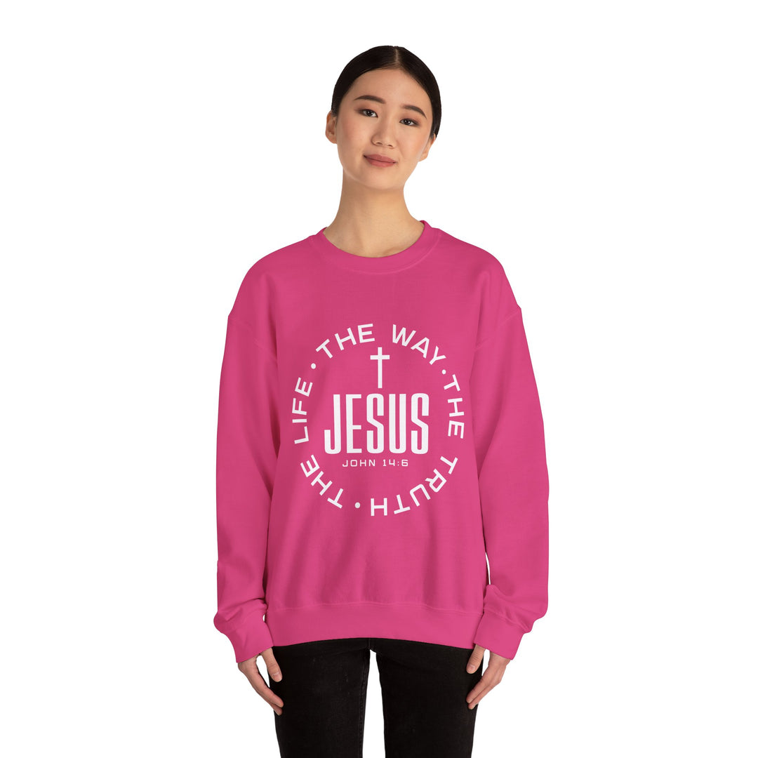 Jesus The Way, The Truth, and The Life Sweatshirt