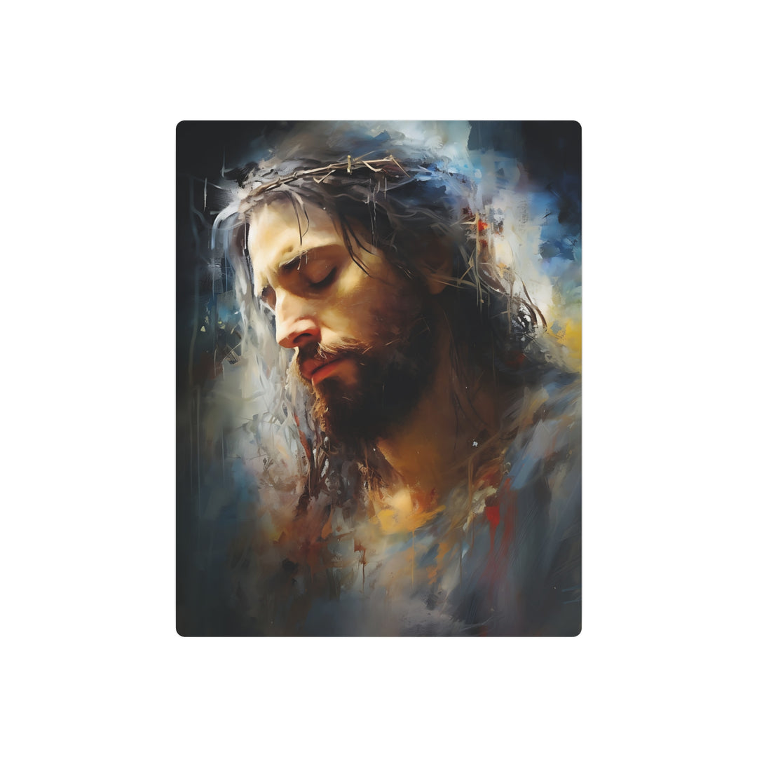 Inspirational Jesus Metal Art Sign for Home Decor
