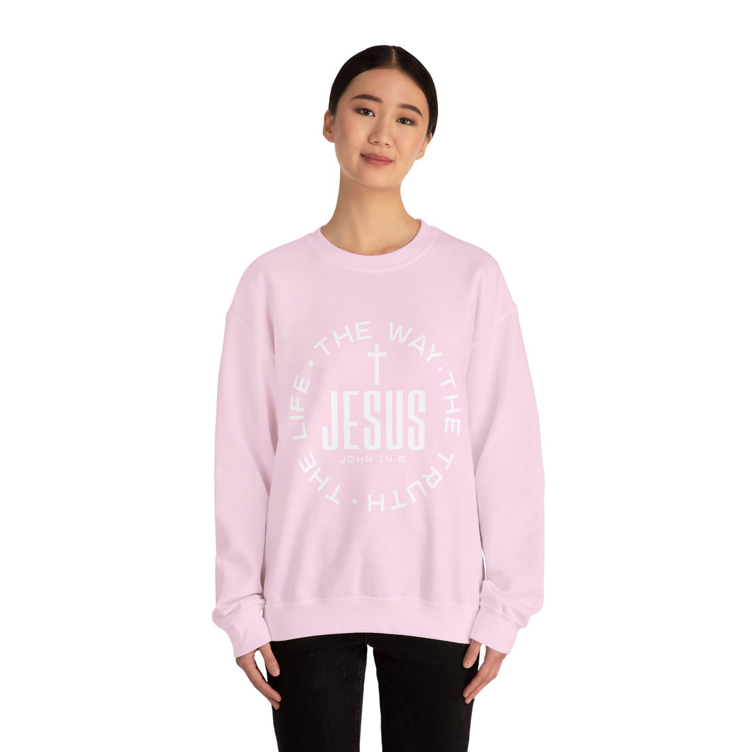 Jesus The Way, The Truth, and The Life Sweatshirt