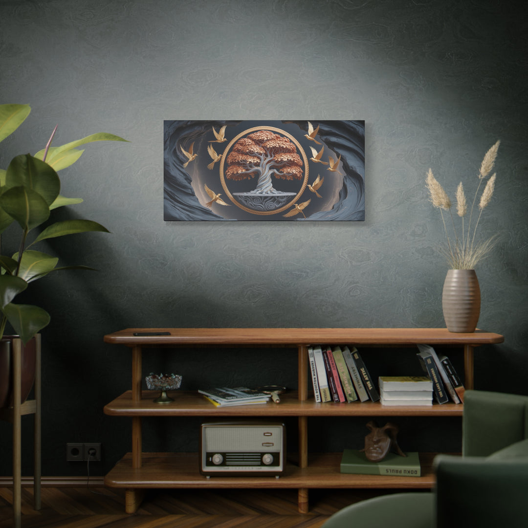 Tree of Life – Eternal Roots, Divine Light | Fine Art Canvas Print