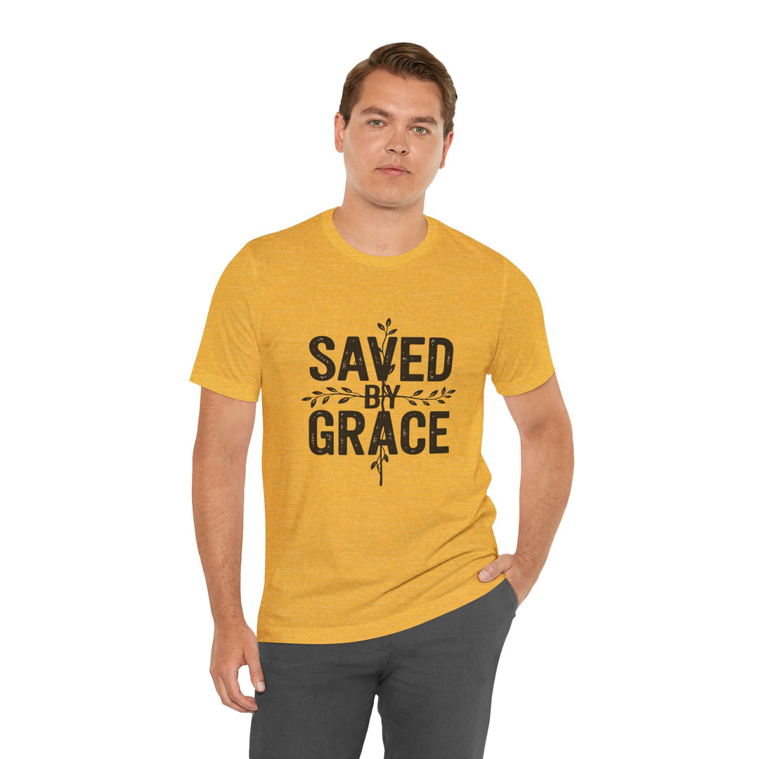 Saved by Grace – Vintage Christian Faith Shirt