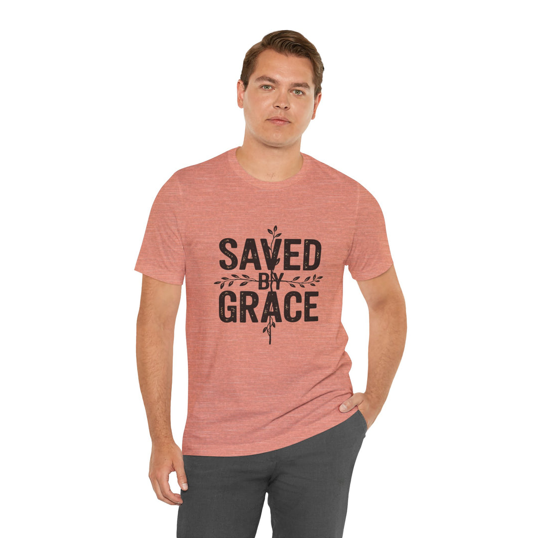 Saved by Grace – Vintage Christian Faith Shirt