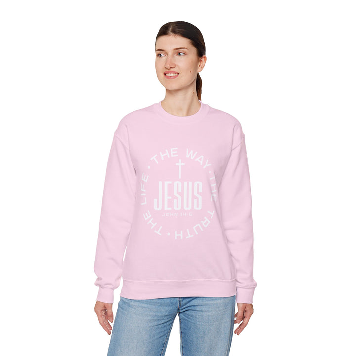 Jesus The Way, The Truth, and The Life Sweatshirt