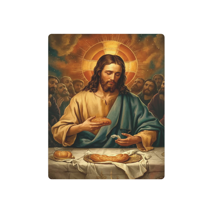 "The Last Supper - Breaking of Bread" - Sacred Metal Wall Art