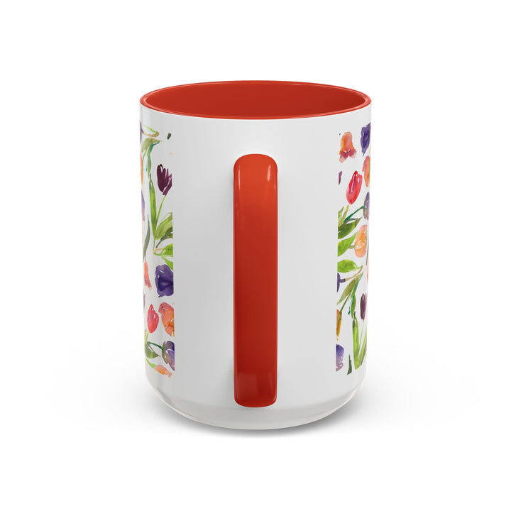 Be Joyful Always – Watercolor Tulip Scripture Mug