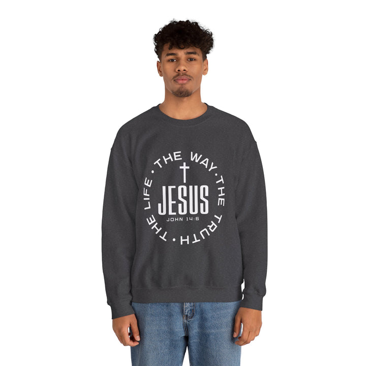Jesus The Way, The Truth, and The Life Sweatshirt