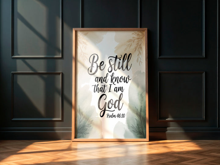 Be Still - Free Digital Print (Psalm 46:10)