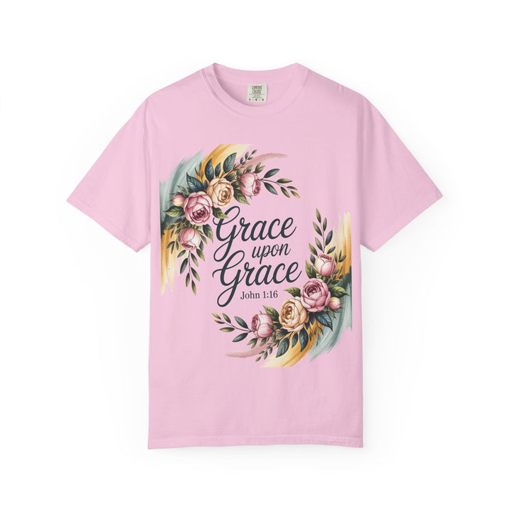 Grace Upon Grace Unisex T-shirt - John 1:16 Christian Gift for Women