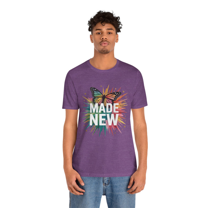 Made New – Christian Butterfly Transformation Shirt (2 Corinthians 5:17)