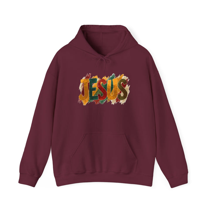 Fall Harvest Jesus Hoodie Sweatshirt - Rustic Autumn Faith Apparel