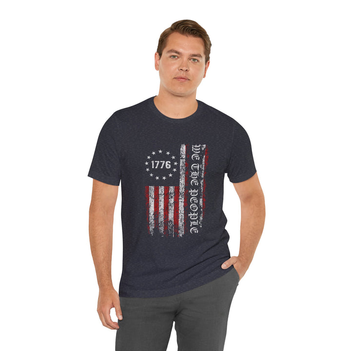 Patriotic Vintage Tee, 4th of July Shirt, Independence Day Gift, Unisex Graphic Tee, American Flag T-Shirt, Casual Wear