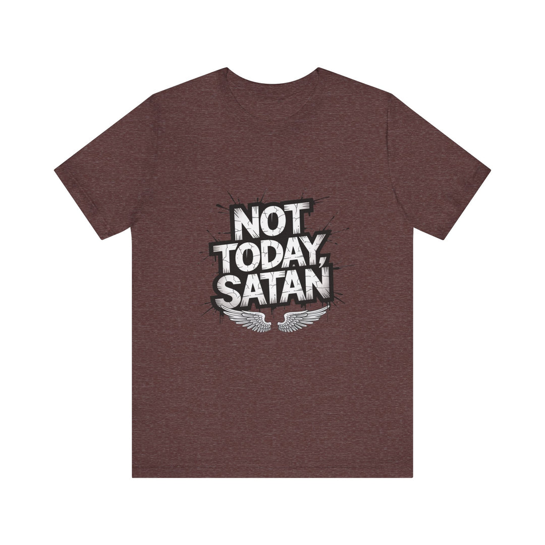 Not Today, Satan – Bold Christian Spiritual Warfare Shirt
