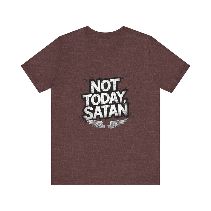 Not Today, Satan – Bold Christian Spiritual Warfare Shirt