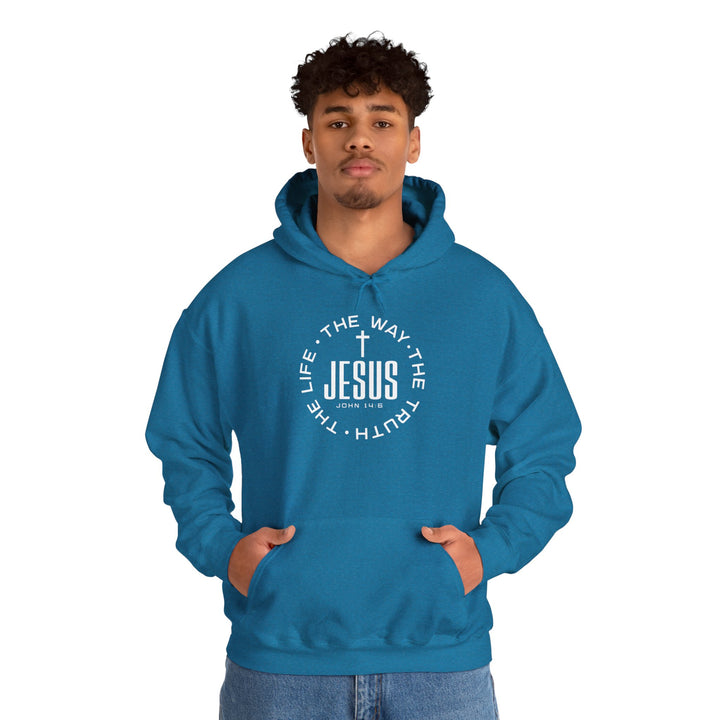 Jesus - The Way, The Truth, and The Life Hoodie