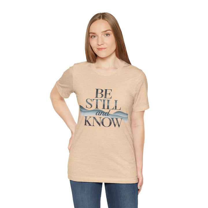 Be Still and Know - Faithful Waves Tee