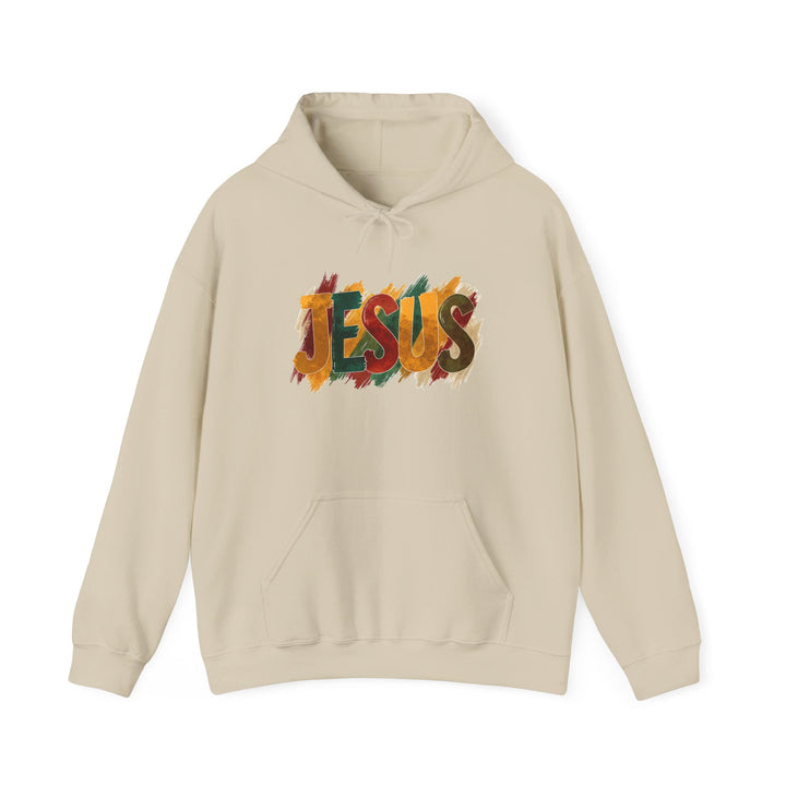 Fall Harvest Jesus Hoodie Sweatshirt - Rustic Autumn Faith Apparel