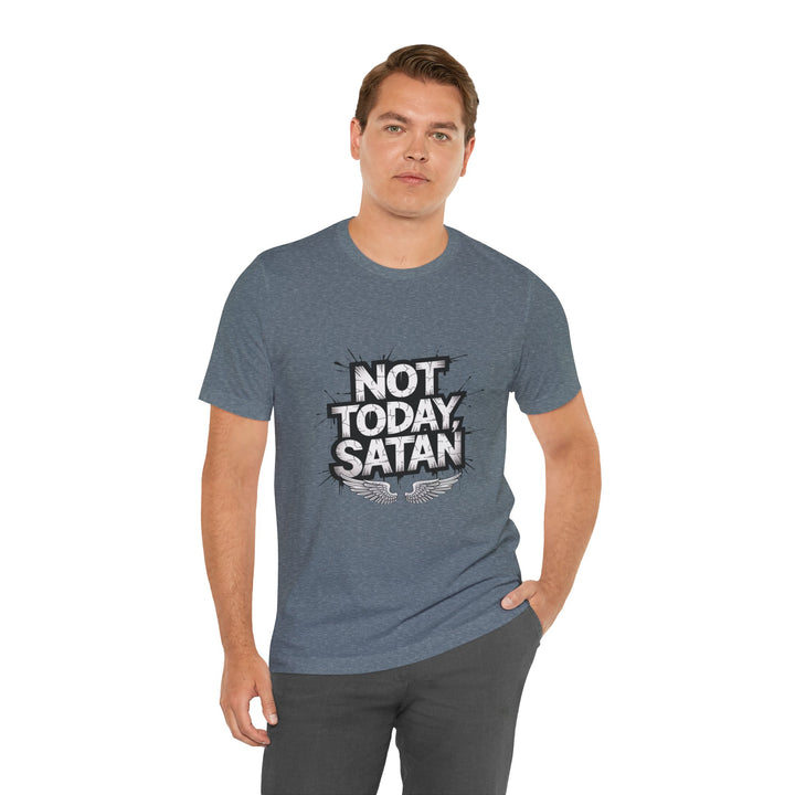 Not Today, Satan – Bold Christian Spiritual Warfare Shirt