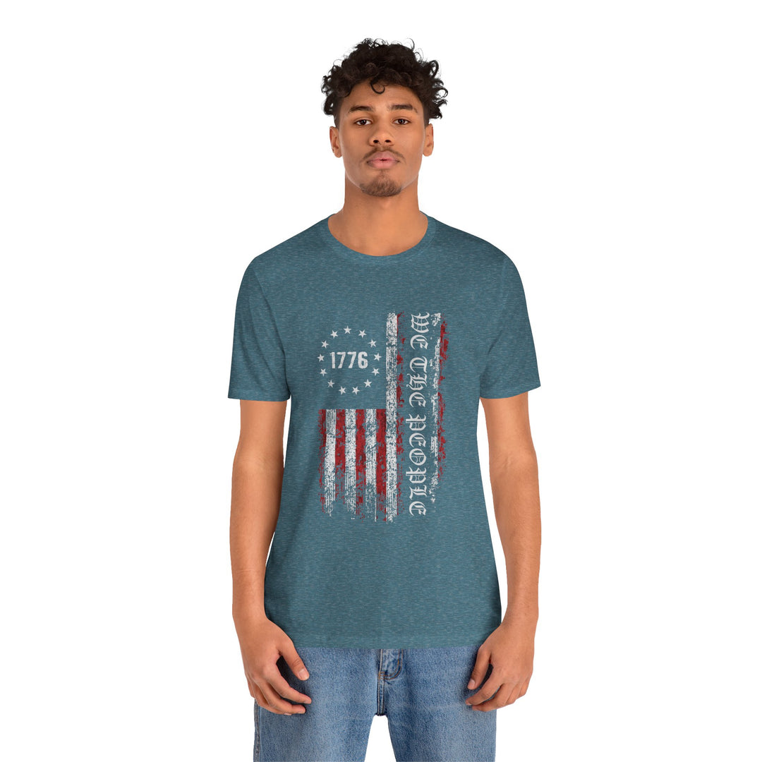 Patriotic Vintage Tee, 4th of July Shirt, Independence Day Gift, Unisex Graphic Tee, American Flag T-Shirt, Casual Wear