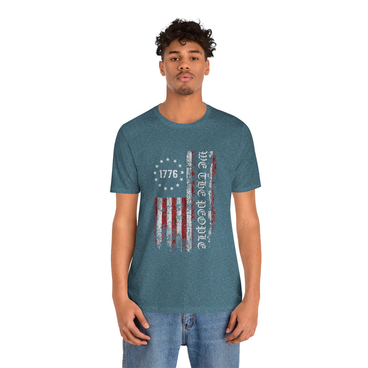 Patriotic Vintage Tee, 4th of July Shirt, Independence Day Gift, Unisex Graphic Tee, American Flag T-Shirt, Casual Wear