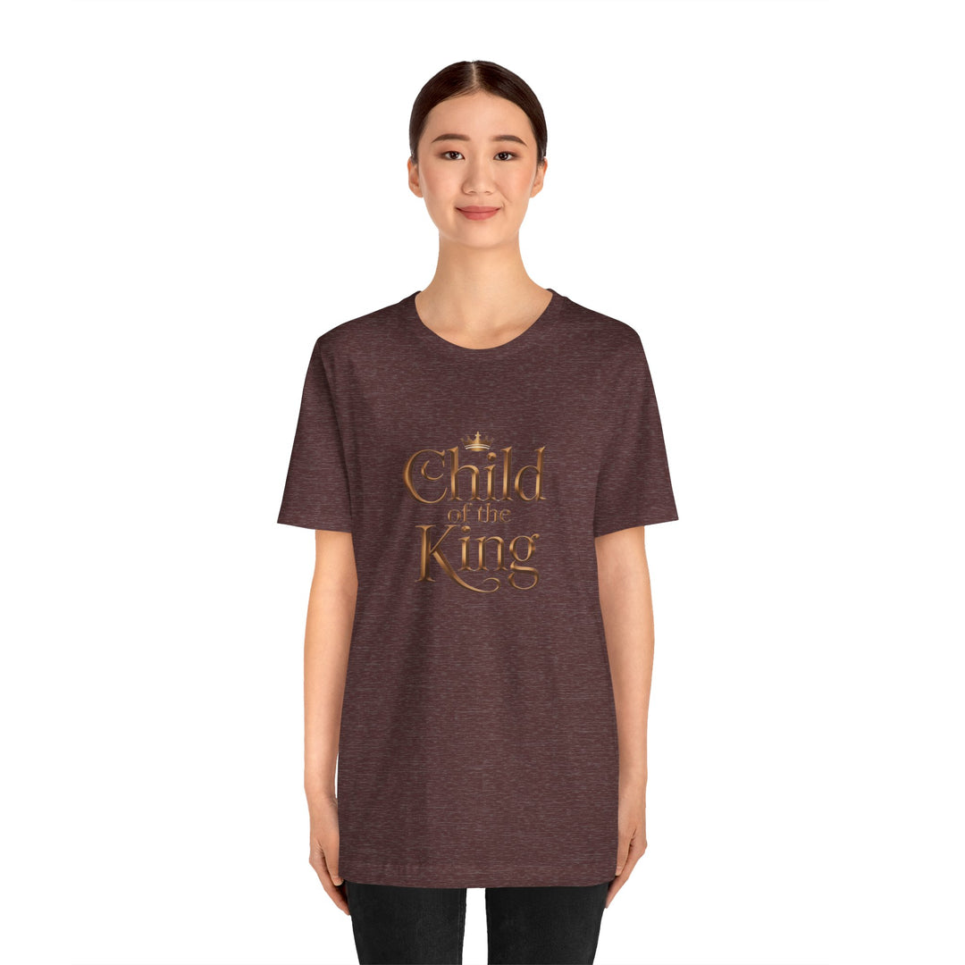Child of the King – Bold Christian Royal Identity Shirt