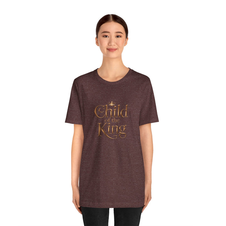 Child of the King – Bold Christian Royal Identity Shirt